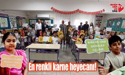 İskenderun'da Öğrenciler Karne Heyecanı Yaşadı