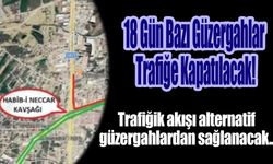 Habib-i Naccar Kavşağı’nda Yol Çalışması…