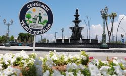 İskenderun Sahili Renkli Çiçeklerle Süsledi