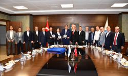 ÖZBEKİSTAN HEYETİ İTSO’YU ZİYARET ETTİ