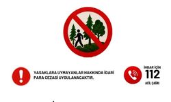 Hatay'da Ormanlara Giriş Yasaklandı!