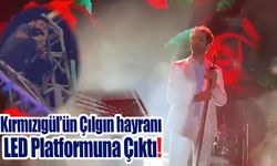 Kırmızıgül'ü İzlemek İçin LED Platformuna Çıktı…
