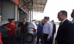Vali, Erzin Küçük Sanayi Sitesinde Esnafla Buluştu…