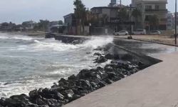 Hava Şartları Nedeniyle Denize Girmek Yasaklandı…