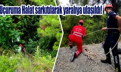 Dörtyol'da Otomobil Uçuruma Yuvarlandı: