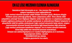 En Az Lise Mezunu Eleman Alınacak...