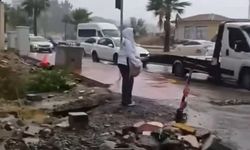 İskenderun’da Sağanak Trafiği Felç Etti!