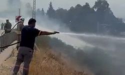 Yangına İlk Müdahale Beton Mikserleriyle Yapıldı…
