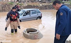 Antakya’da Yoğun Yağış Yaşamı Felç Etti!