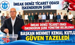 İMEAK DTO İskenderun Şubesi Yeni Yönetimini Seçti…