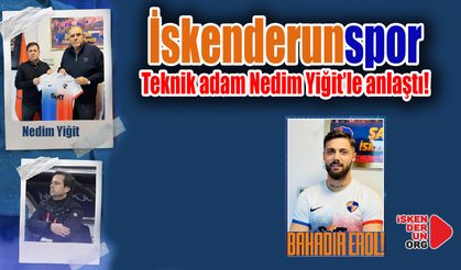 İskenderunspor Teknik adam Nedim Yiğit’e emanet…