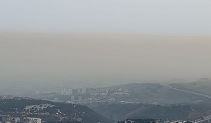 İskenderun semaları da çöl tozuna teslim