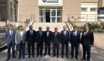AK Parti Hatay'ın A Takımı  Atakaş'ı Ziyaret Etti