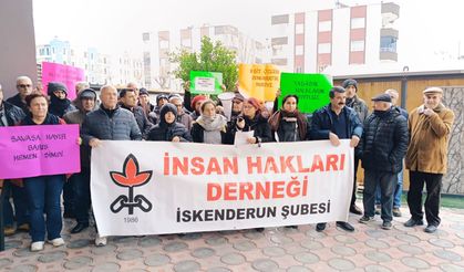 İHD İskenderun Şubesi’nden Suriye Çağrısı…
