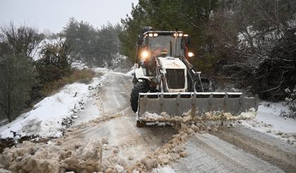 Belen Belediyesinden karlanmayla mücadelede
