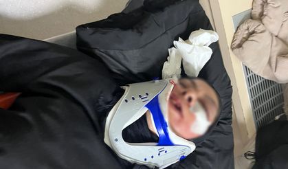 Açık su kanalına düşen kadın hastanelik oldu!