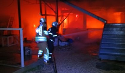 Konteyner Yangınına Müdahale