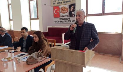 İskenderun Fırıncılar Esnaf Odası Genel Kurulu yaptı...