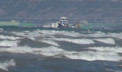 İskenderun Körfezi’nde Lodos Etkili Oldu…