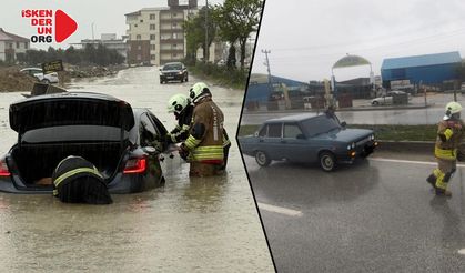 Antakya’da Yağış yaşamı olumsuz etkiledi