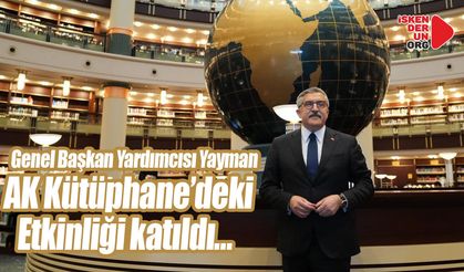 Yayman, AK Kütüphane’deki Etkinliği katıldı…