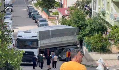 Yokuşu Çıkamayan Araç Korkuttu