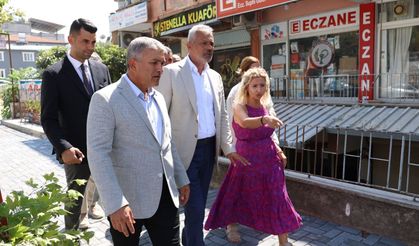 Öntürk, Defne’de Çalışmaları Yerinde İnceledi