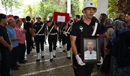 Komiser Abdullah Dönder Son Yolculuğuna Uğurlandı