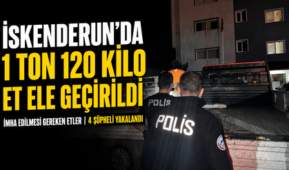 İskenderun’da Bozuk Et Operasyonu!