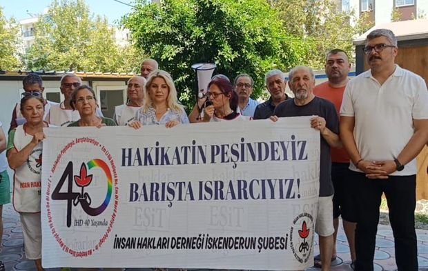 İHD İskenderun Şubesi'nden 40. Yıl Mesajı…