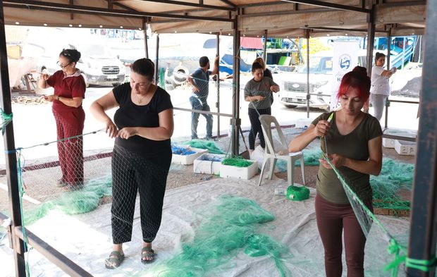 Samandağ’da HBB’den Balık Ağı Örme Kursu…