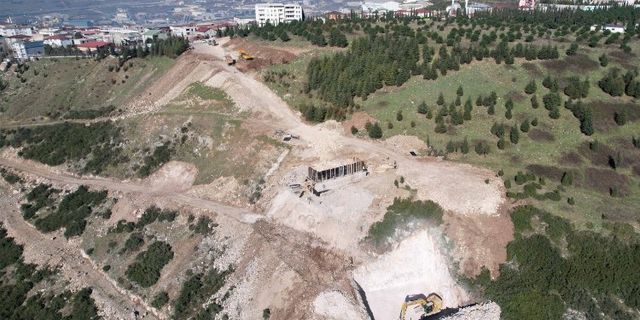 Dilovası'nda viyadüğün ayaklarına başlandı