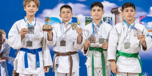 Kocaeli'nin minik judocuları gelecek vaat etti