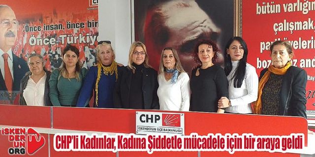 CHP’li Kadınlar: 