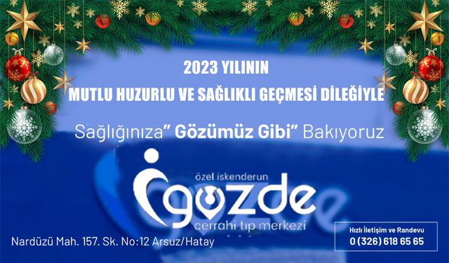 Gözde Tıp Merkezi 2023 Yılını Kutlar