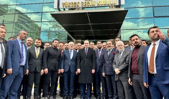 Erbakan YSK'ya resmi başvurusunu yaptı