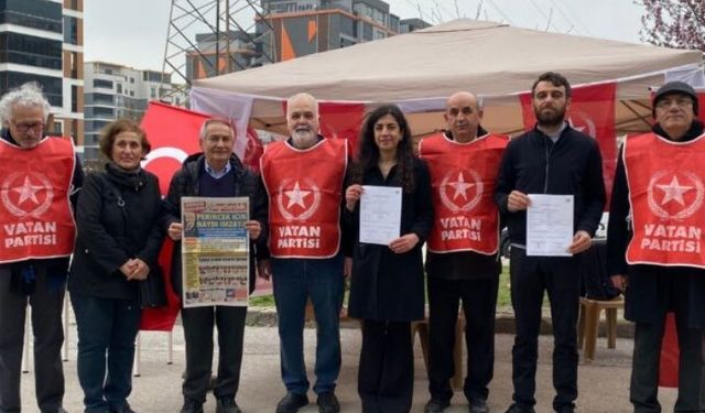 Vatan Partisi Bursa’dan Perinçek için 'imza'ya davet