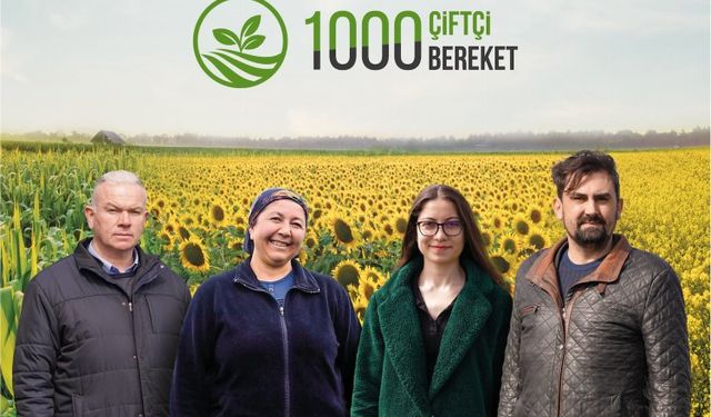 1000 Çiftçi 1000 Bereket ile 5 binden fazla  çiftçi ile onarıcı tarıma odaklanıyor