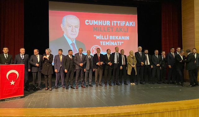 Düzce'de MHP'nin aday adayları tanıtıldı