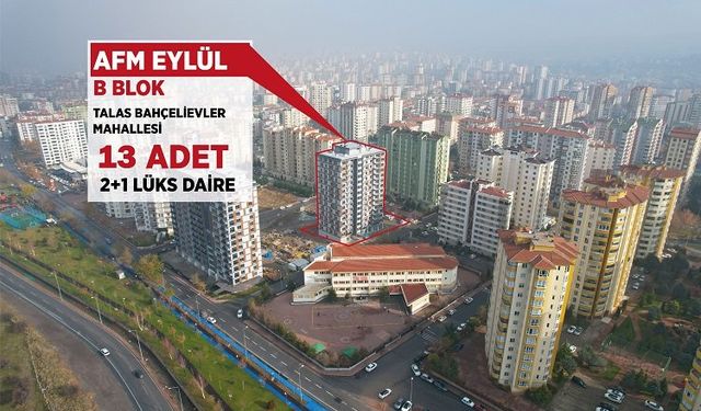 Kayseri Talas'ta kaçırılmayacak yatırım fırsatları