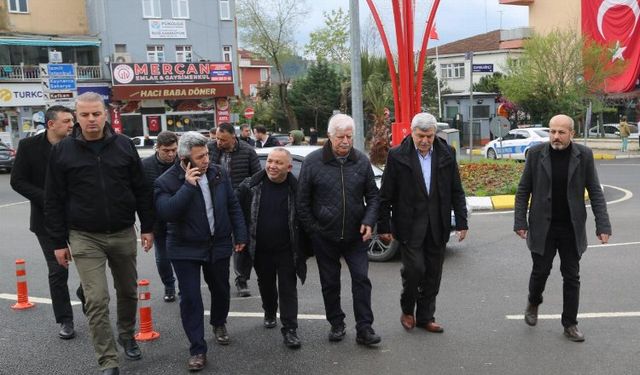 Kocaeli'de AK Parti 'Türkiye Yüzyılı' için sahada destek istedi