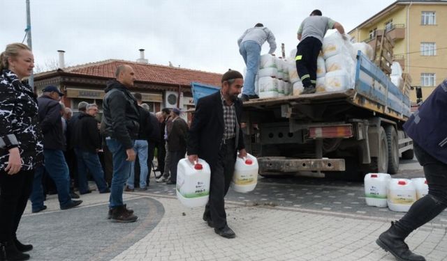 Küçük çiftçiye sıvı gübre desteği