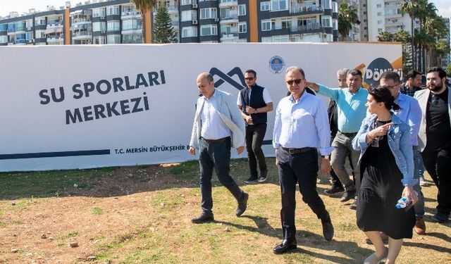 Mersin'e Su Sporları Merkezi müjdesi