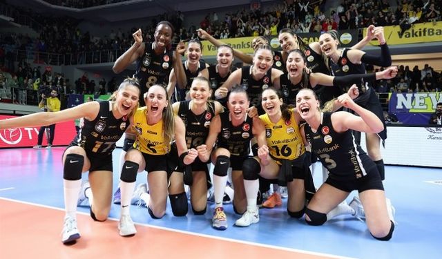 VakıfBank, CEV Şampiyonlar Ligi'nde 9. Kez finalde