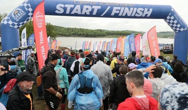 2. Gebze Ultra Traili'ne Denizli Göleti'nde yapıldı