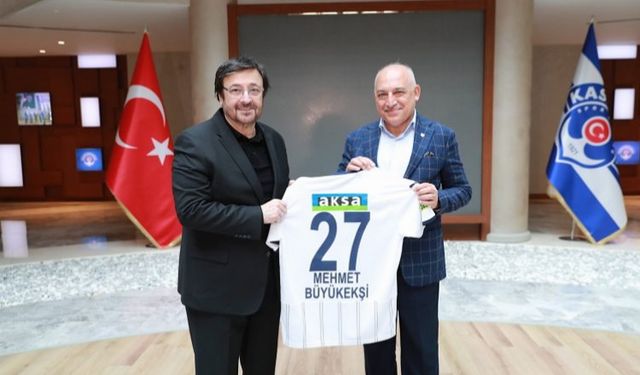 Mehmet Büyükekşi'den Kasımpaşa'ya ziyaret