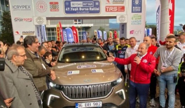 Ralli startı TOGG'lu Bakan Varank'tan