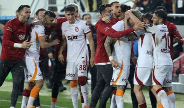 Süper Lig şampiyonu Galatasaray oldu