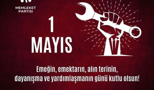 1 Mayıs Kutlu Olsun