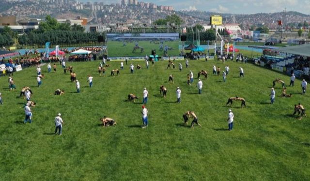 15. Sekapark Altınkemer Yağlı Güreşleri başladı